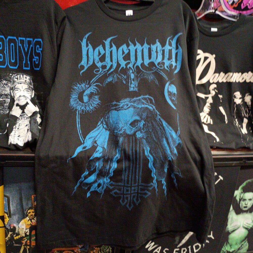 Rare behemoth death metal band rock tee screenprint 100% cotton size xxl